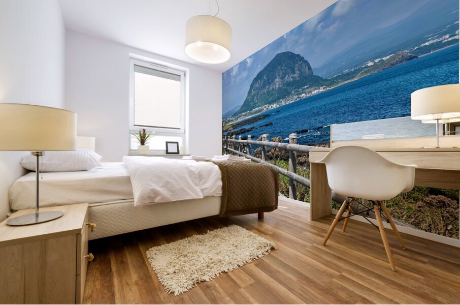 Sanbangsan Mount Jeju South Korea 2 Mural print