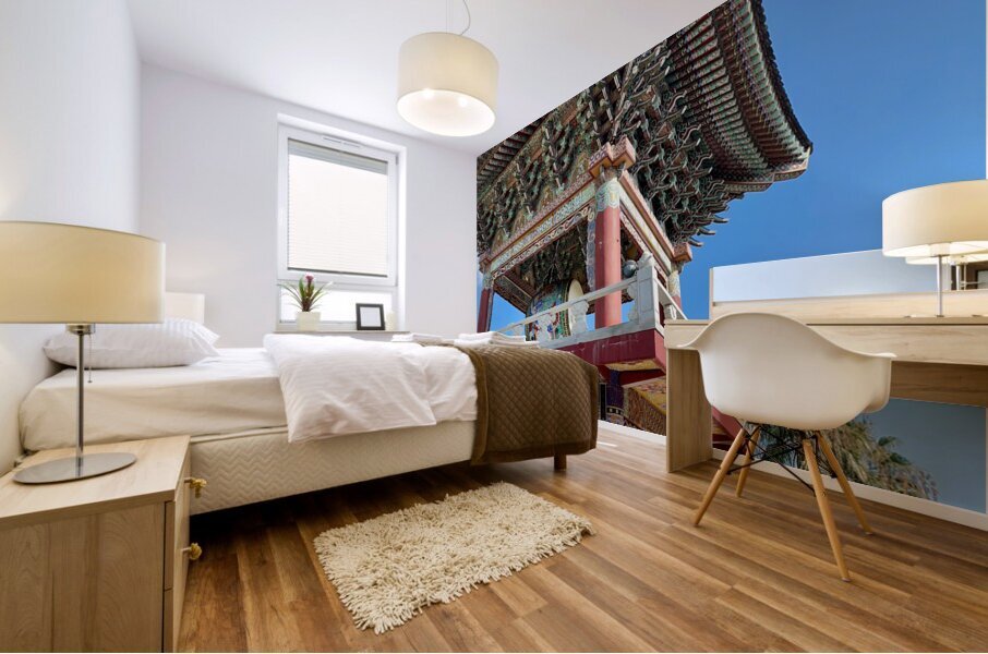 Yakcheonsa Temple Jeju South Korea 2 Mural print