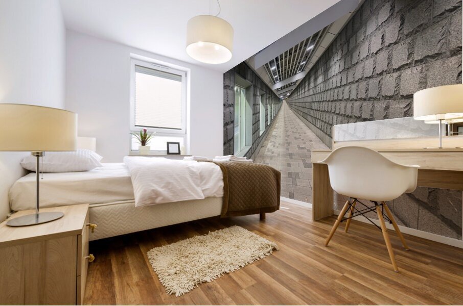 The Fancy Tunnel Seoul Korea Mural print