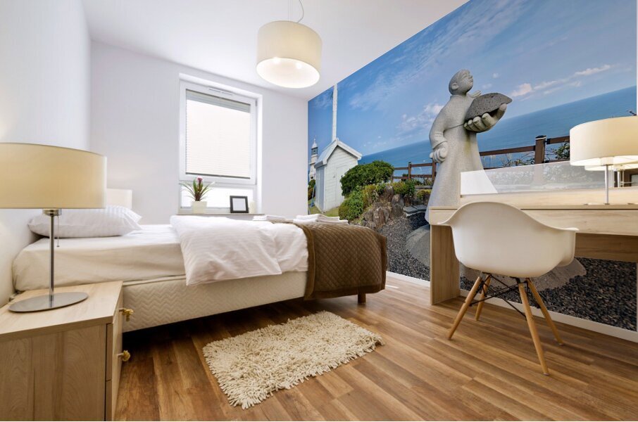 The White Strip Udo South Korea Mural print