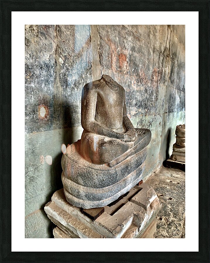 Headless Statue Picture Frame print