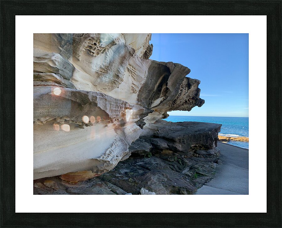 Beautiful Rock Picture Frame print