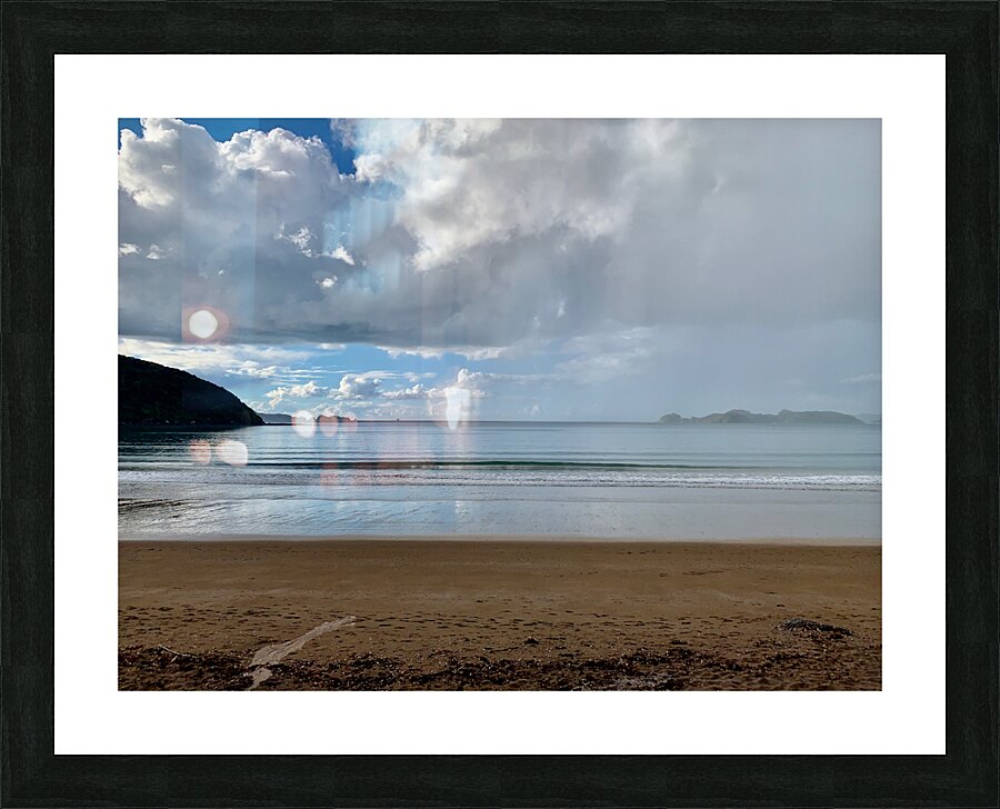 Half Nice Half Rain Picture Frame print