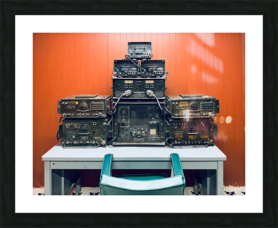 Control Station Picture Frame print