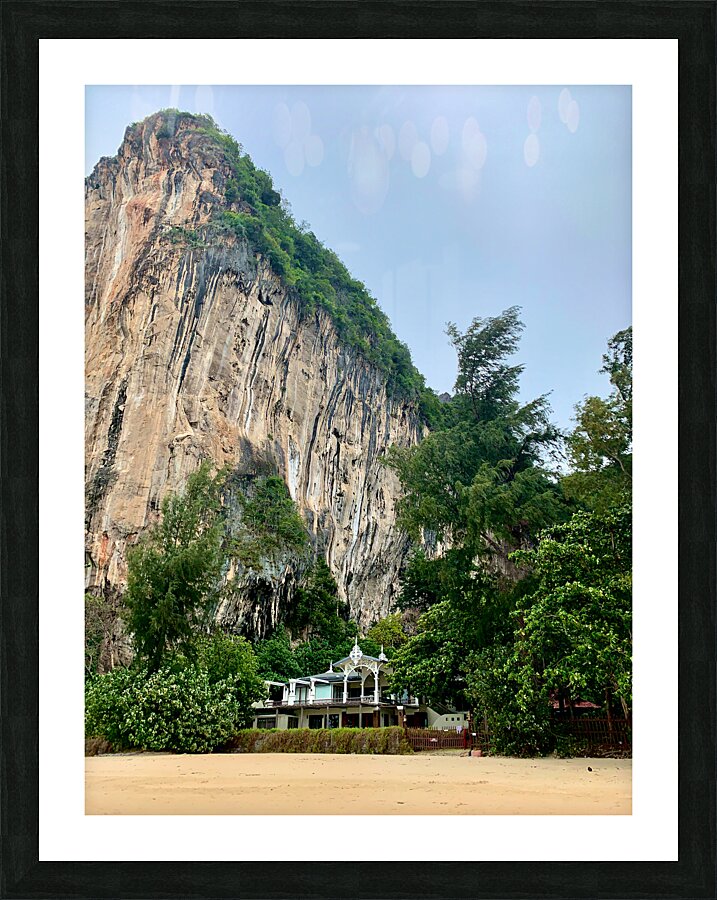 Living on the Beach Picture Frame print