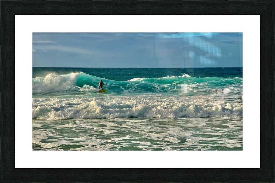 The Surfer 2 Picture Frame print