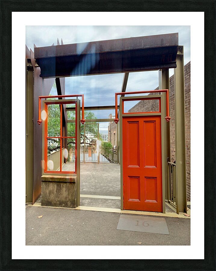 The Last Door Picture Frame print