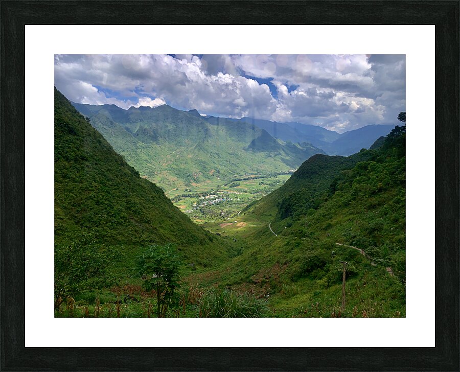 Spotlight in the Mountains Picture Frame print