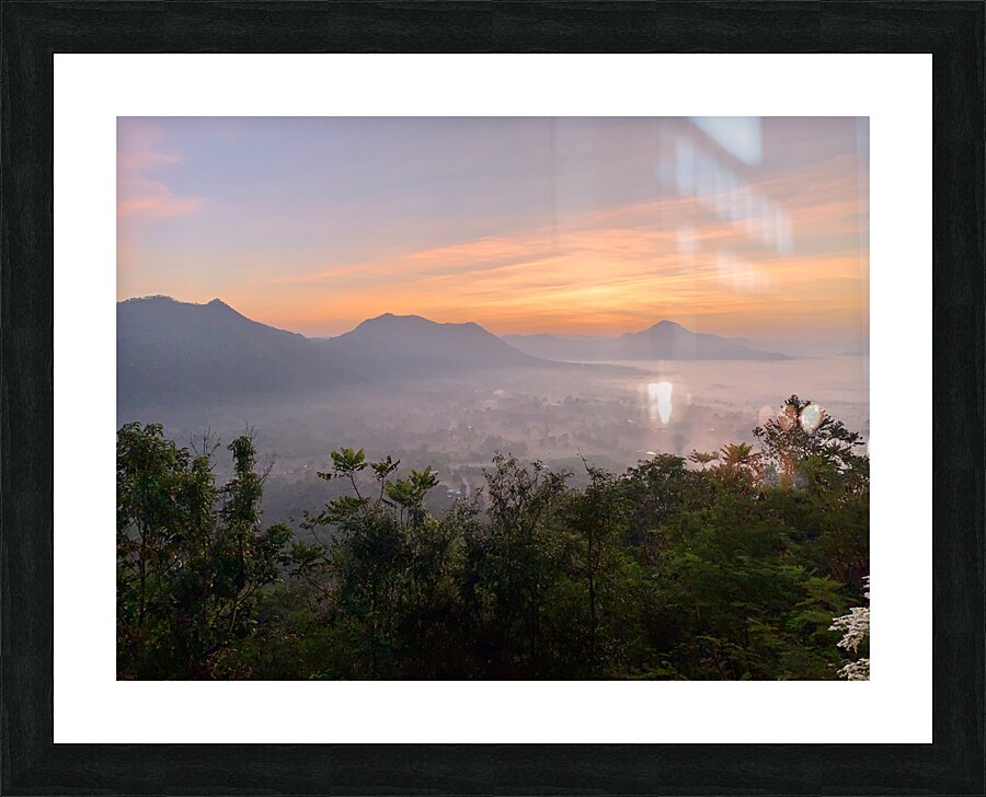 Sunrise Mountain 2 Picture Frame print