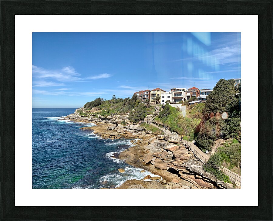 Sea Shore Homes Picture Frame print