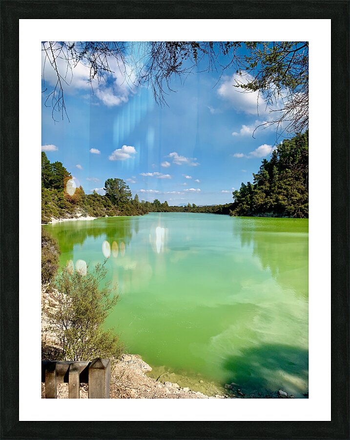 Green Lake Impression et Cadre photo
