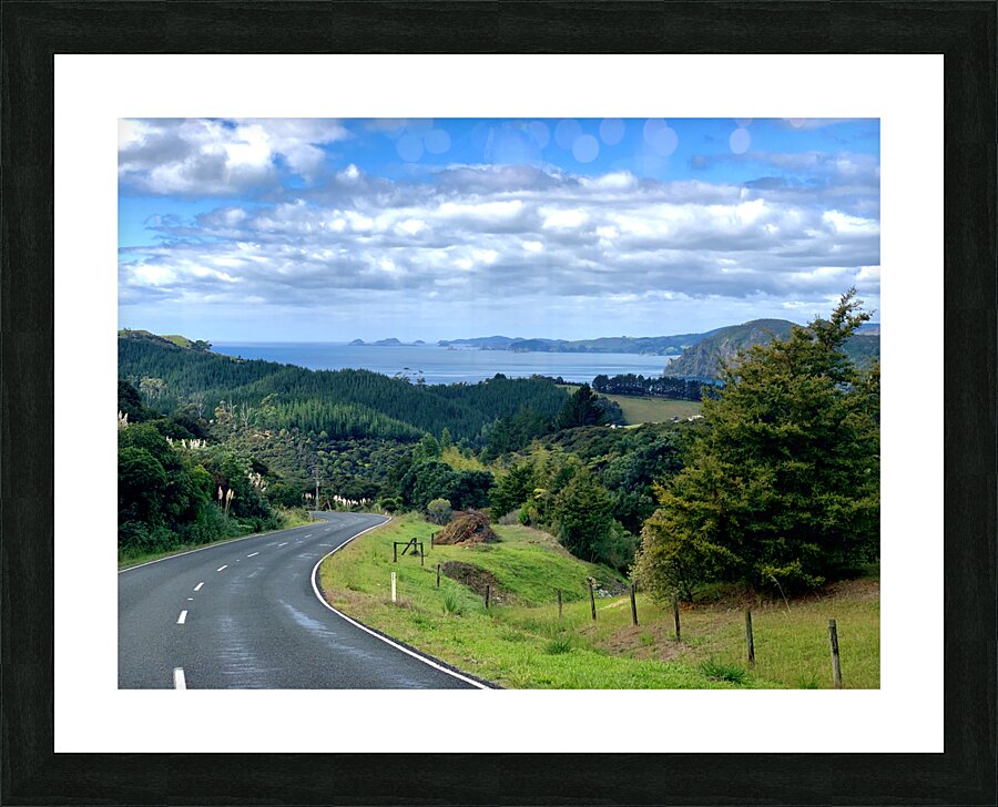 Road to the Bay Picture Frame print