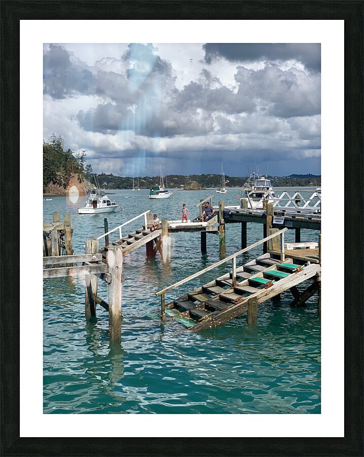 Dock Stairs Impression et Cadre photo