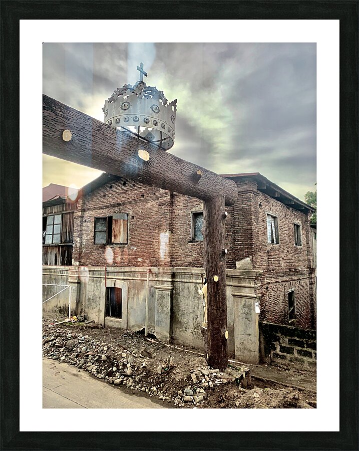 The Crown Picture Frame print