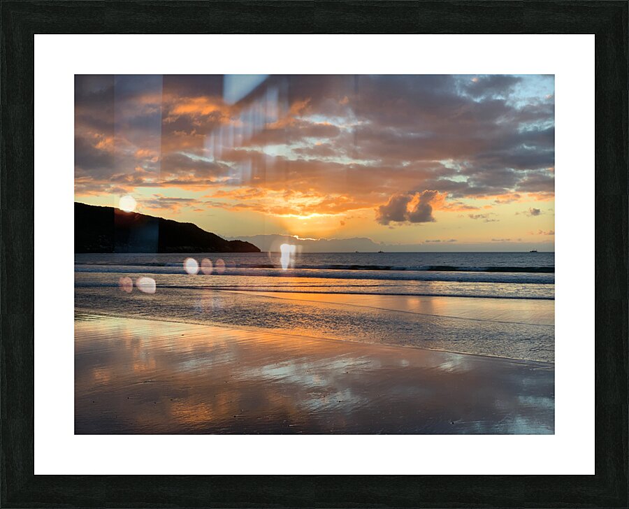 Amazing Sunset Picture Frame print