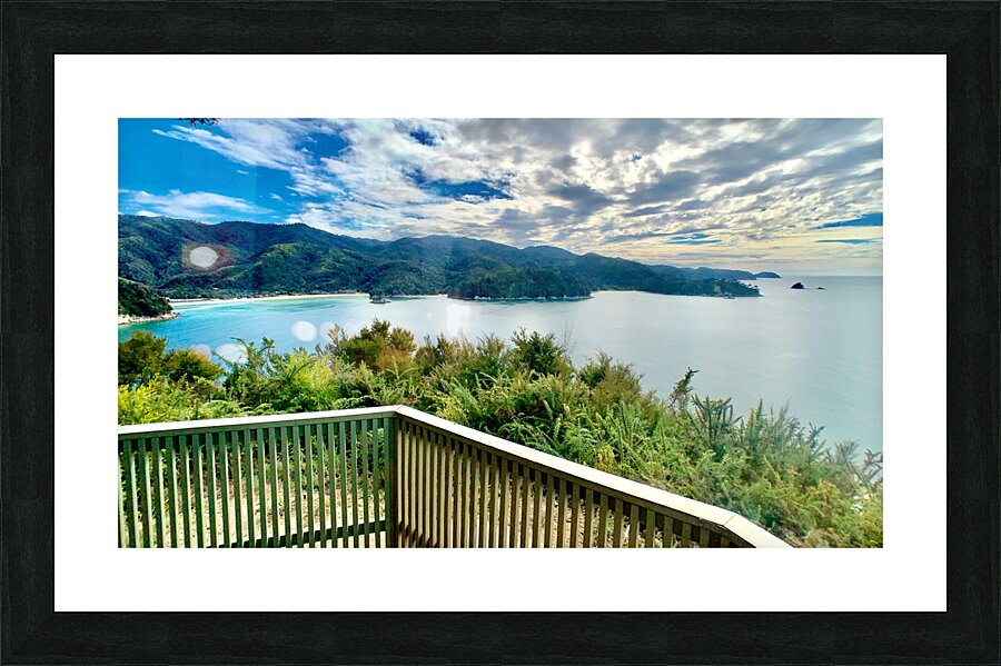 From the Balcony Picture Frame print