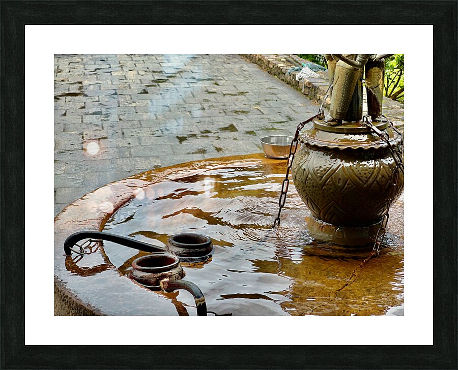 Sri Lankan Holy Water Impression et Cadre photo