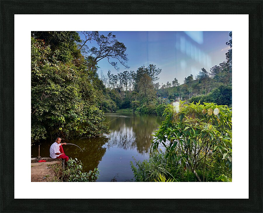 The Fisherman Impression et Cadre photo