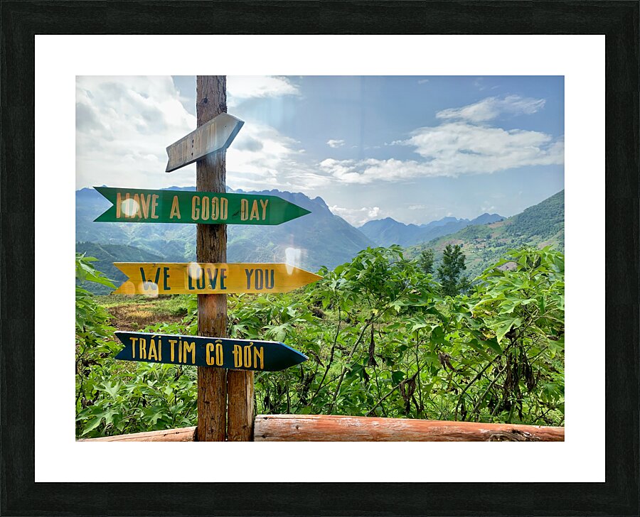 Which Way To Go Picture Frame print