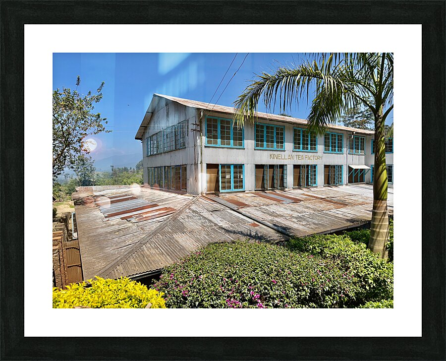 Tea Factory Picture Frame print