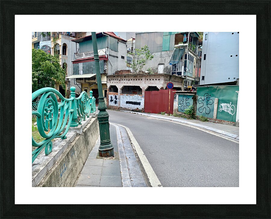 Take the Curve Picture Frame print