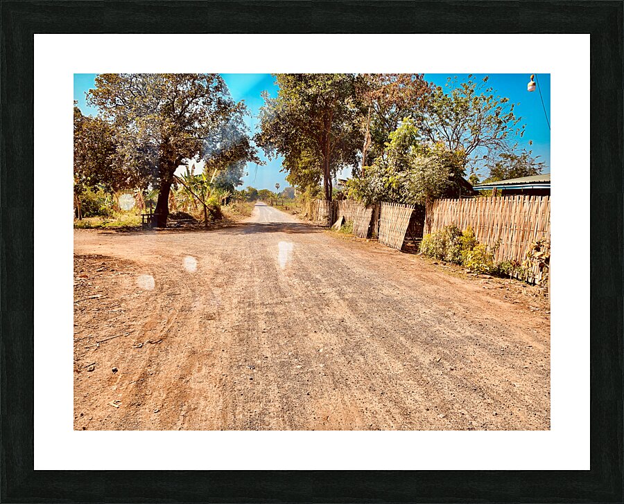 Follow the Dirt Road Picture Frame print