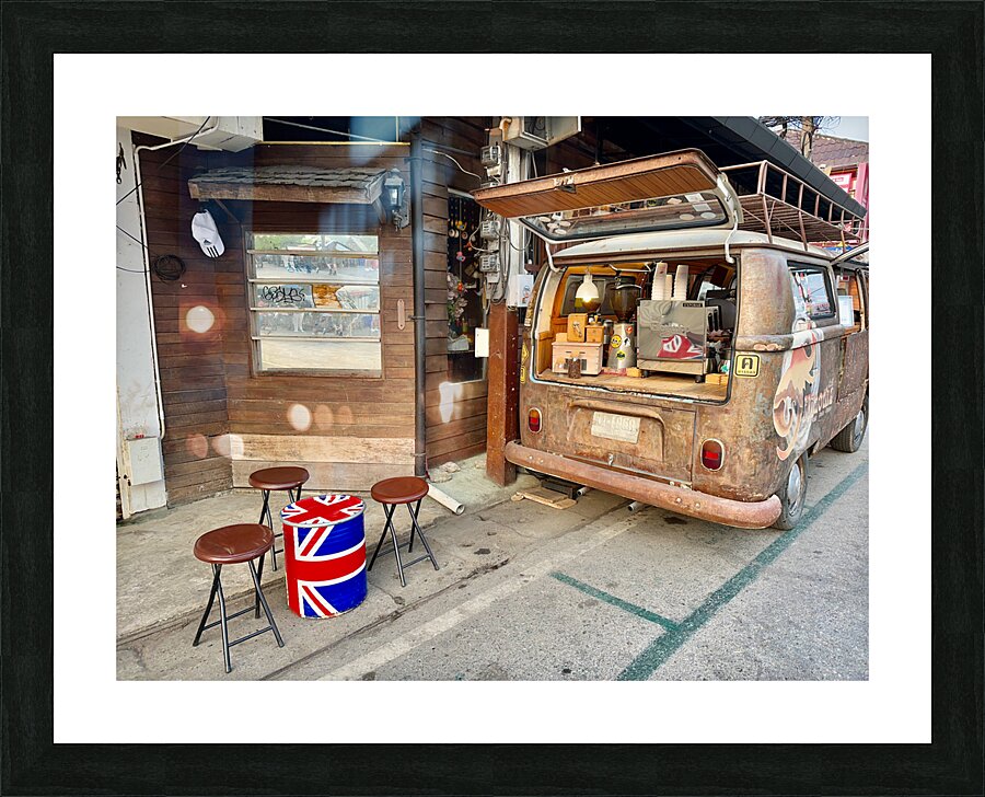 Coffee Truck Picture Frame print