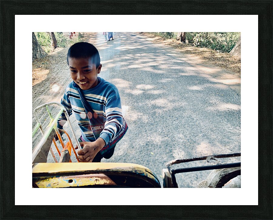 Running for the Bus Impression et Cadre photo