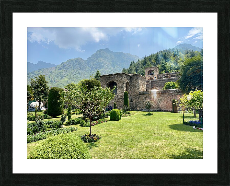 Pari Mahal Srinagar 3 Picture Frame print