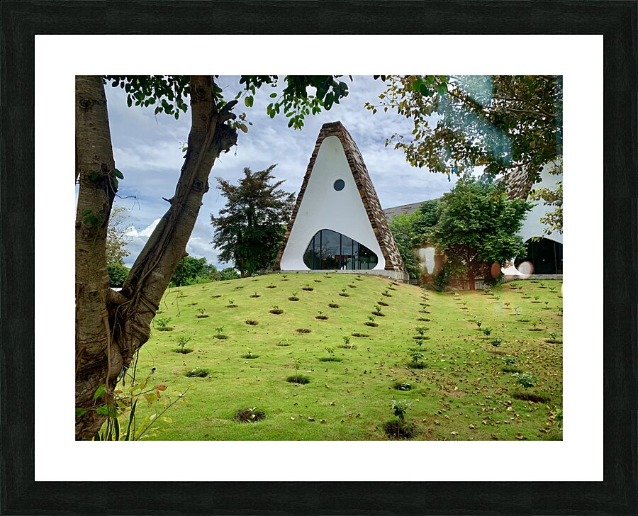 Triangle Shaped Coffee Museum 2 Picture Frame print