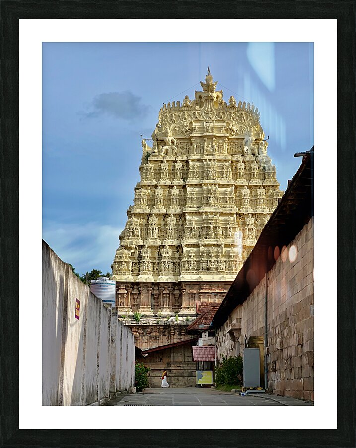 Side of Sree Padmanabhaswamy Temple Impression et Cadre photo