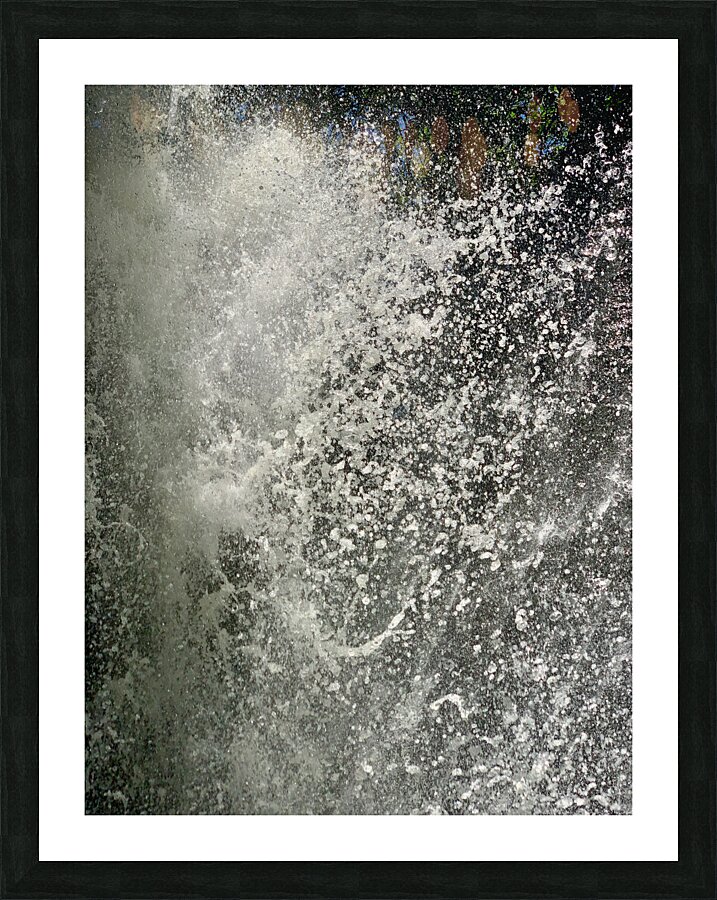 Water Splash Picture Frame print
