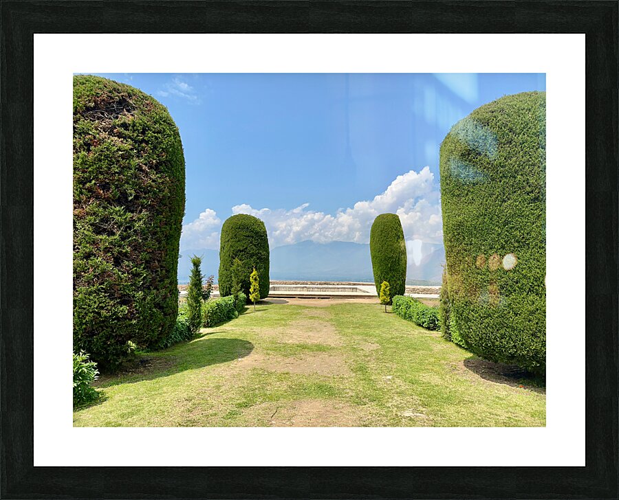View from Pari Mahal Srinagar 2 Picture Frame print