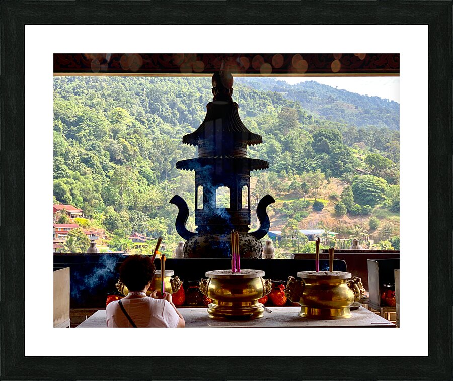 Buddhist Prayer 2 Picture Frame print