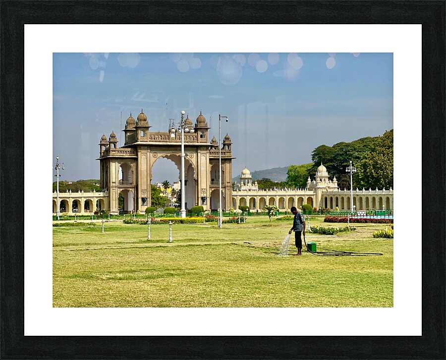 Mysore Palace Courtyard Picture Frame print