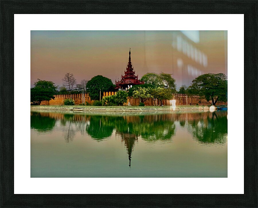 Reflections of Mandalay 2 Picture Frame print