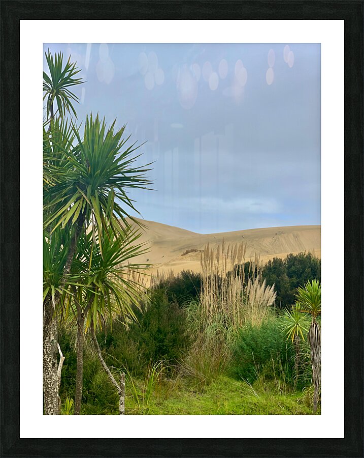 Sand Dunes Ahead Picture Frame print