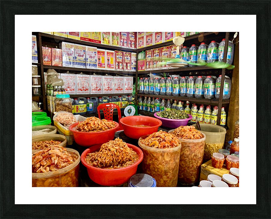 Shrimp Shop Impression et Cadre photo