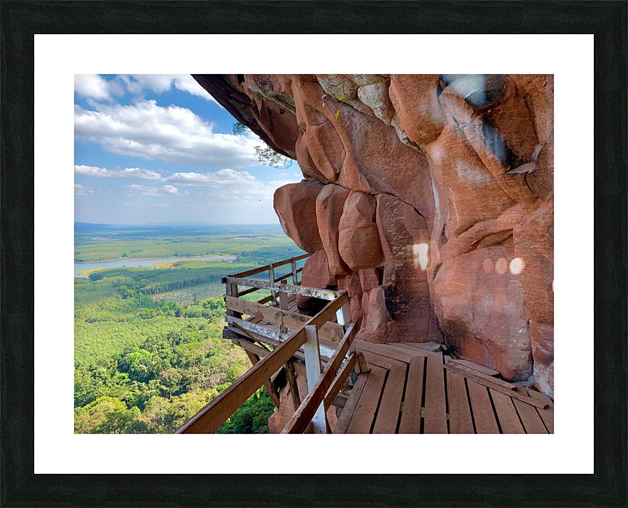 The Amazing Wat Phu Tok 5 Picture Frame print
