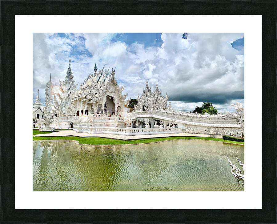 Wat Rong Khun White Temple 2 Picture Frame print