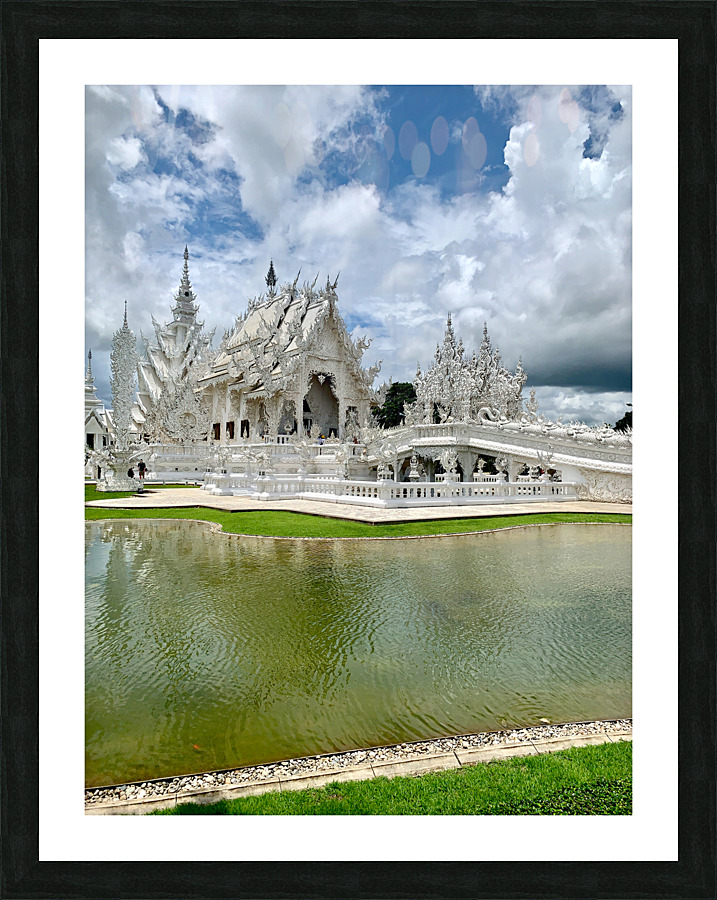 Wat Rong Khun White Temple 1 Picture Frame print