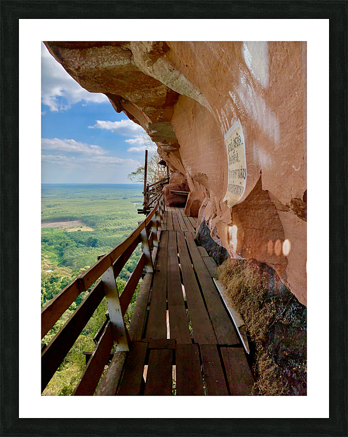 The Amazing Wat Phu Tok 6 Picture Frame print