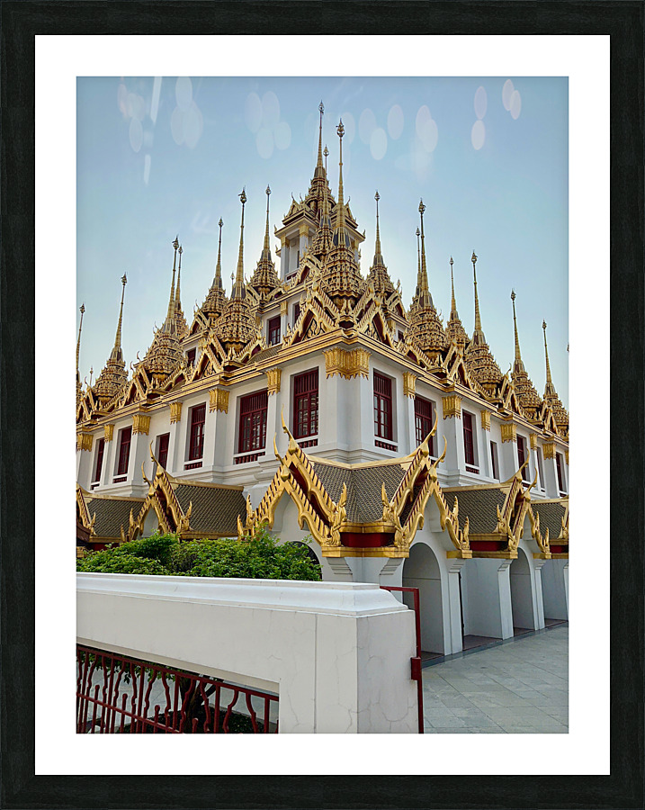 Wat Ratchanatdaram Worawihan 3 Picture Frame print