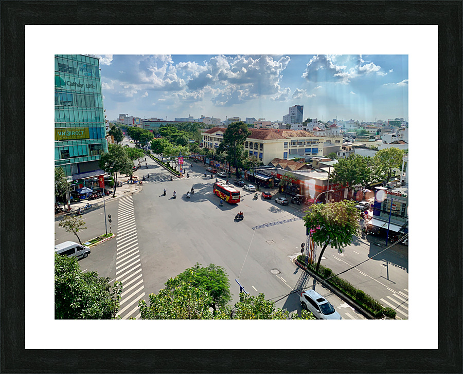 The Intersection Picture Frame print