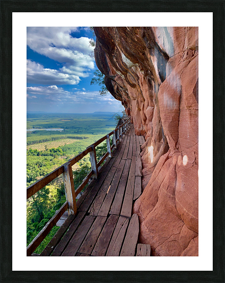 The Amazing Wat Phu Tok 4 Picture Frame print