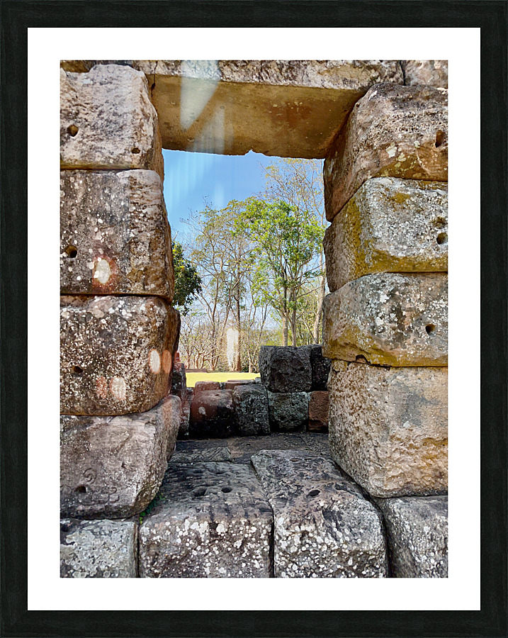 There is a Tree Outside Picture Frame print