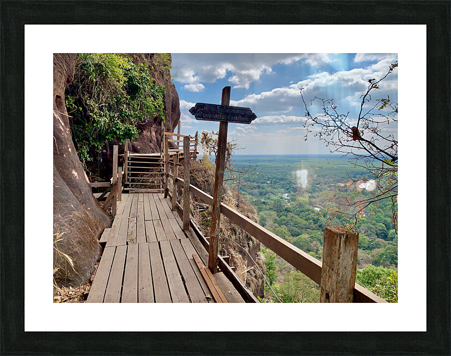 The Amazing Wat Phu Tok 2 Picture Frame print
