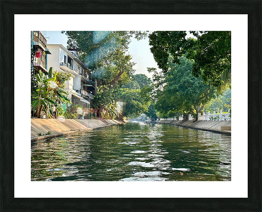 Beautiful Canal Picture Frame print
