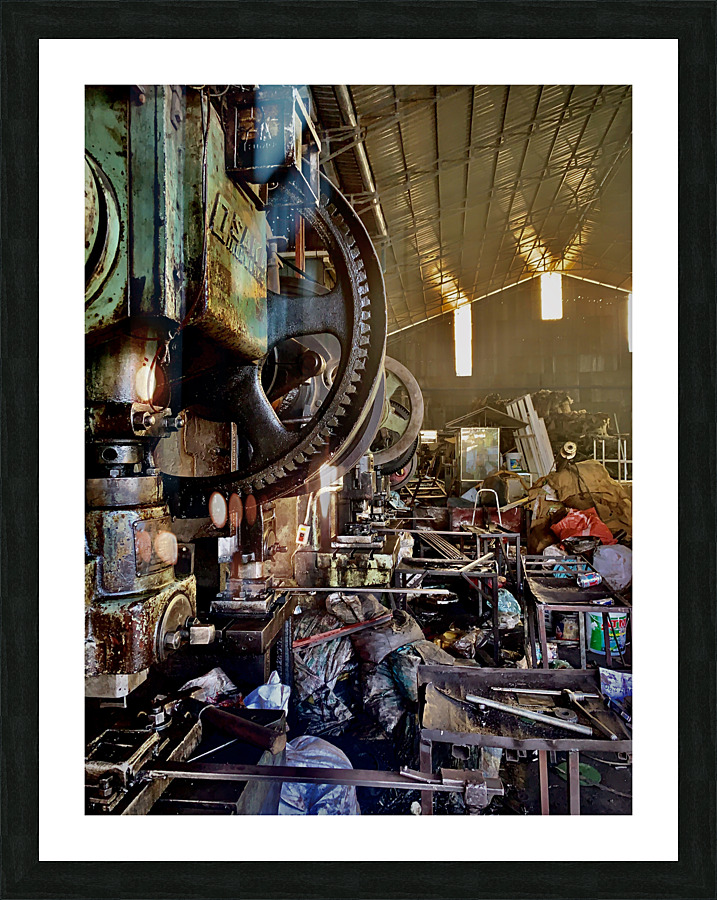 In the Shop Picture Frame print