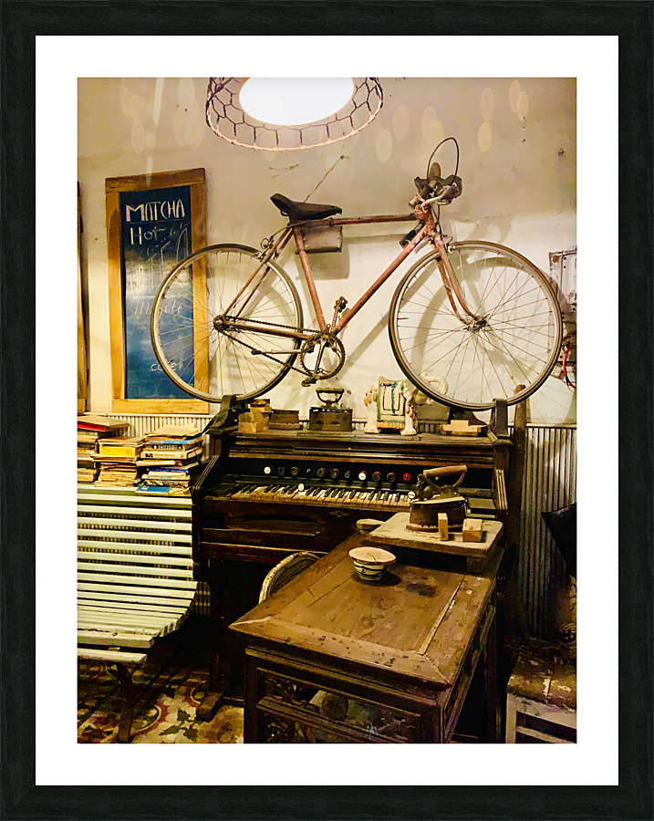 Cute Cafe Artifacts Impression et Cadre photo